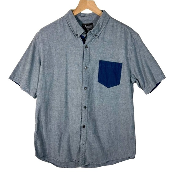 Retrofit Other - Retrofit Blue Button Down Men's Cotton Shirt. Size L